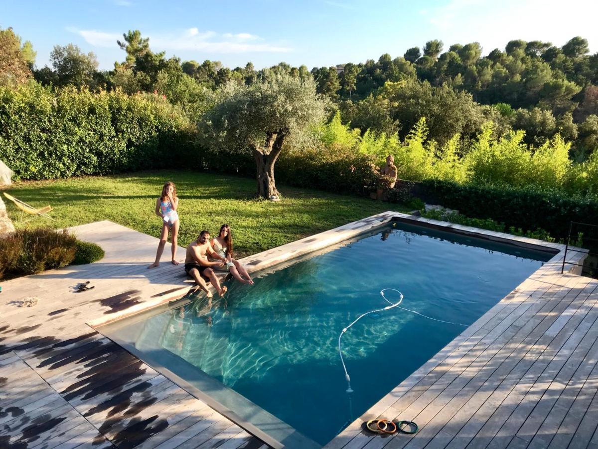 Villa L'Ensoleillee Roquefort-les-Pins Εξωτερικό φωτογραφία